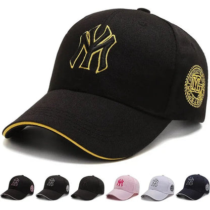 Casual Korean Embroidery Letter Sunshade Baseball Cap