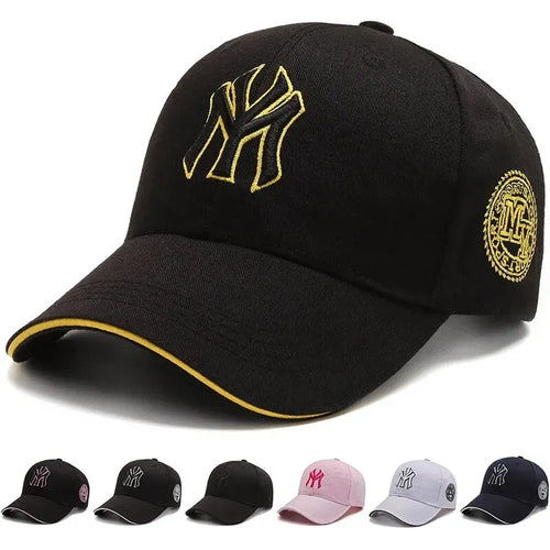 Casual Korean Embroidery Letter Sunshade Baseball Cap