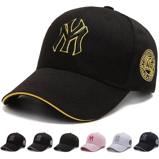 Casual Korean Embroidery Letter Sunshade Baseball Cap