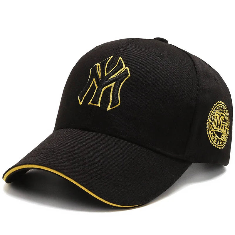 Brooklyn Letter Embroidery Retro Hip Hop Baseball Cap