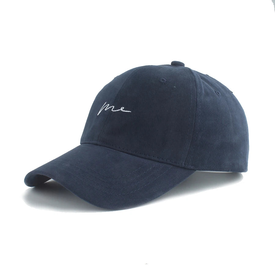 New Solid Color Embroidered Snapback Baseball Cap