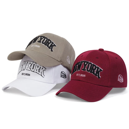 NEWYORK Letter Cotton Hip Hop Baseball Cap