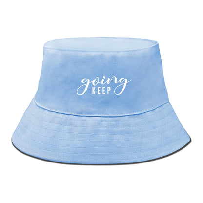 Keep Going Print Bucket Hat