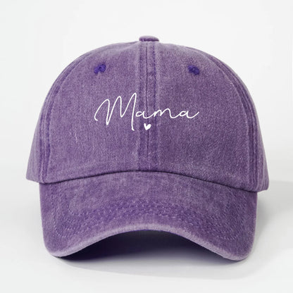 New Printed Heart Mama Fashionable Baseball Cap