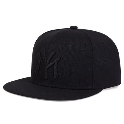 Letter Embroidery Hip Hop Adjustable Casual Snapback Cap