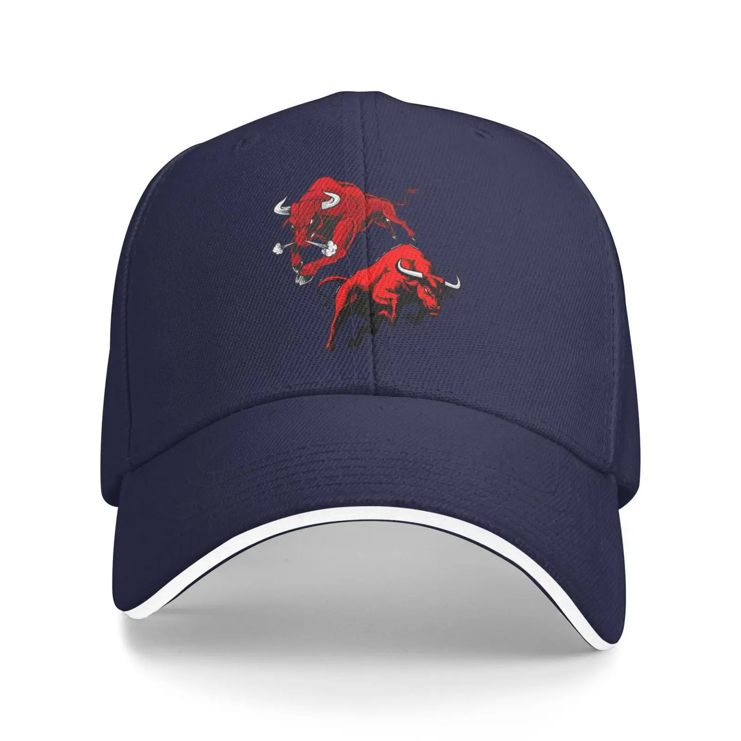 Funny Red Cow Mesh Outdoor Trucker Baseball Cap