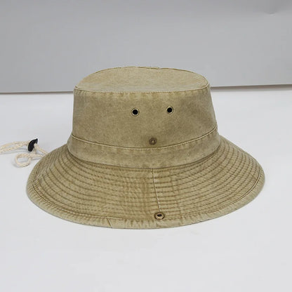 Oversize Outdoor Fishing Wide Brim Bucket Hat