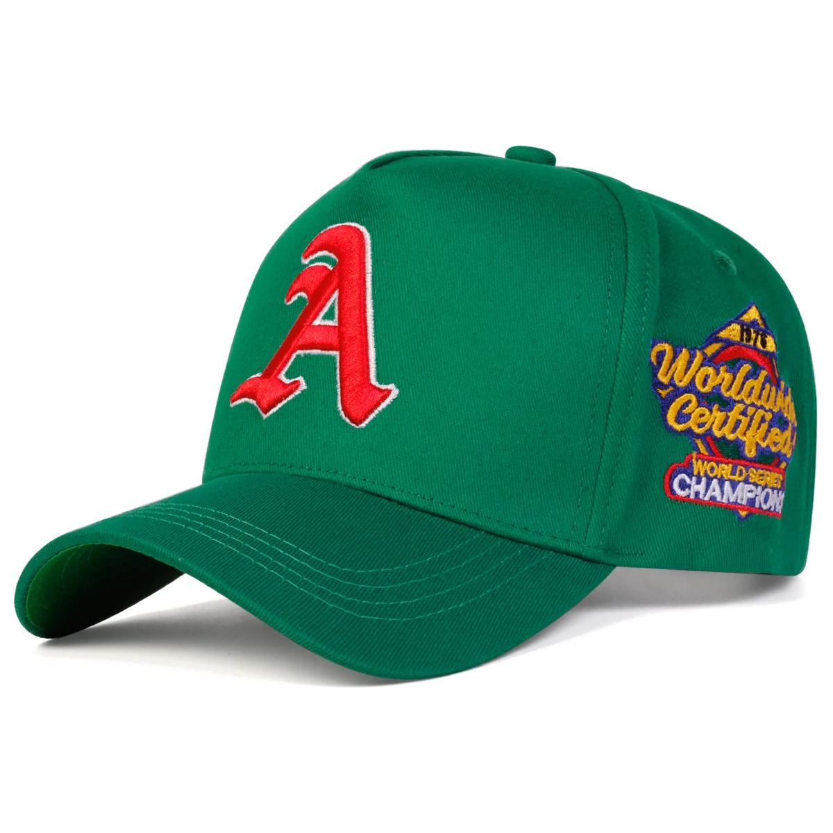 Unisex Gothic Letter A Embroidered Baseball Cap