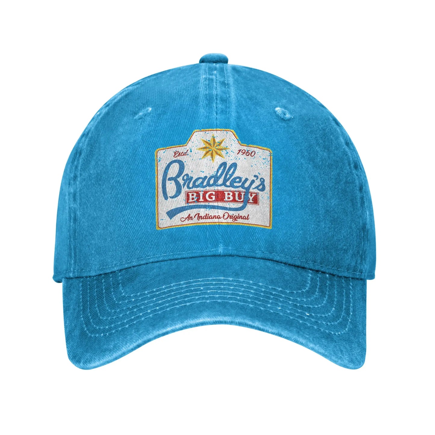 Bradleys Big Buy Black Grunge Trucker Baseball Cap