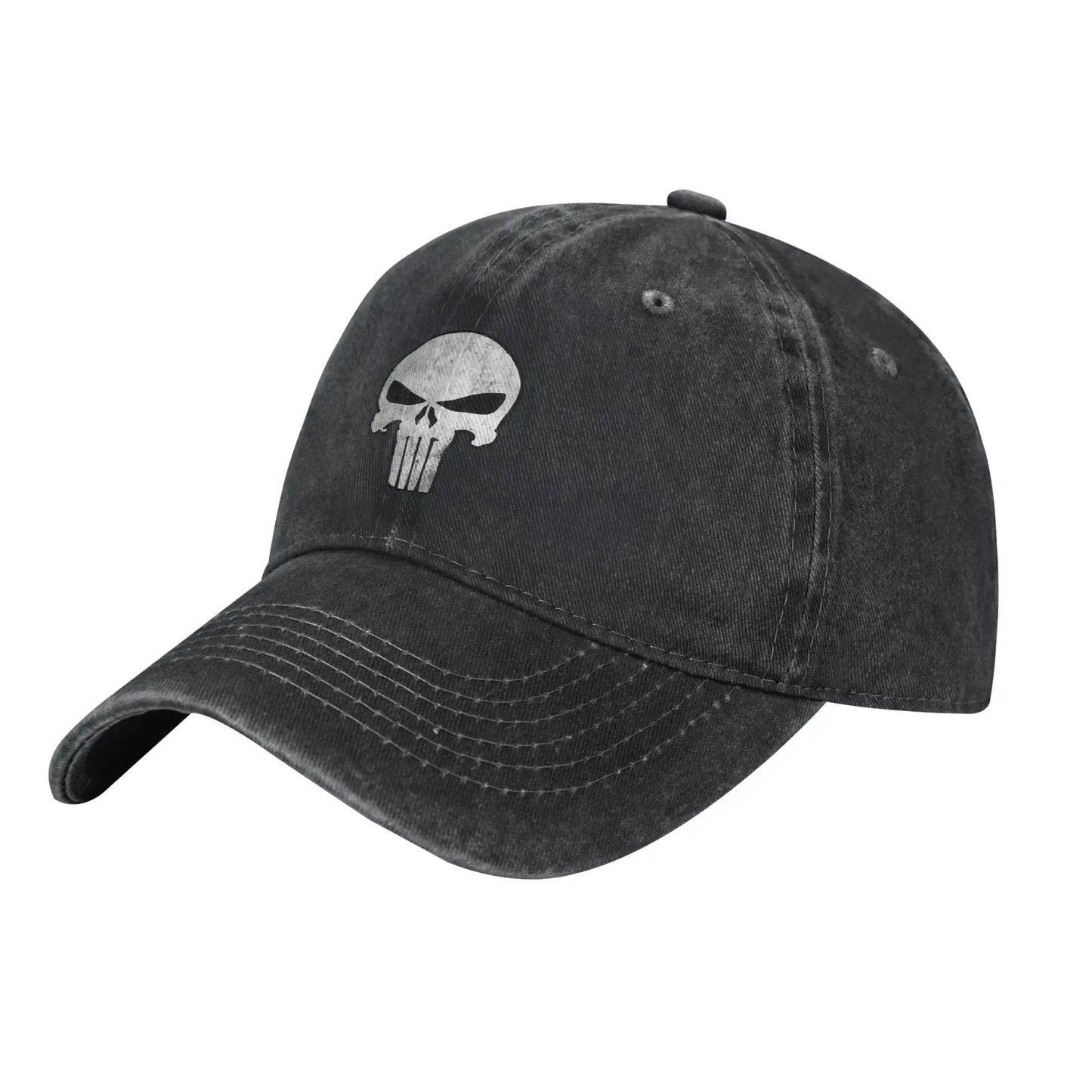 Punisher Skull Hip Hop Snapback Cap