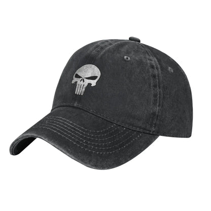 Punisher Skull Hip Hop Snapback Cap