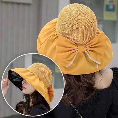 Soft Wide Brim UV Protection Summer Bucket Hat