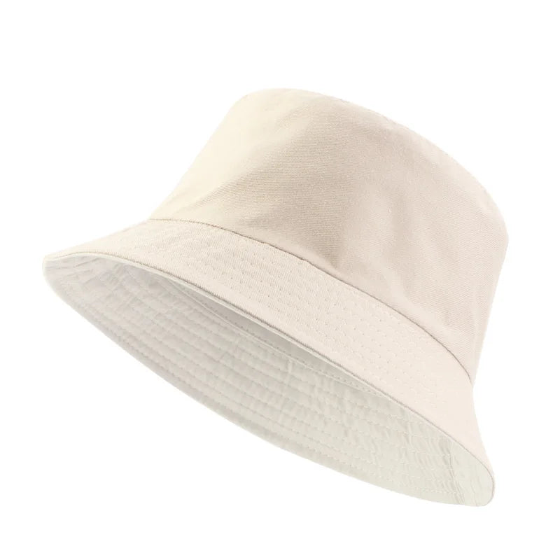 Foldable Solid Outdoor Bucket Hat