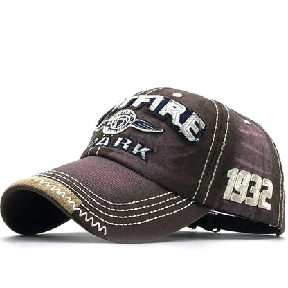 Men Hip Hop Rock Snapback Hat School Jeans Letter Printed