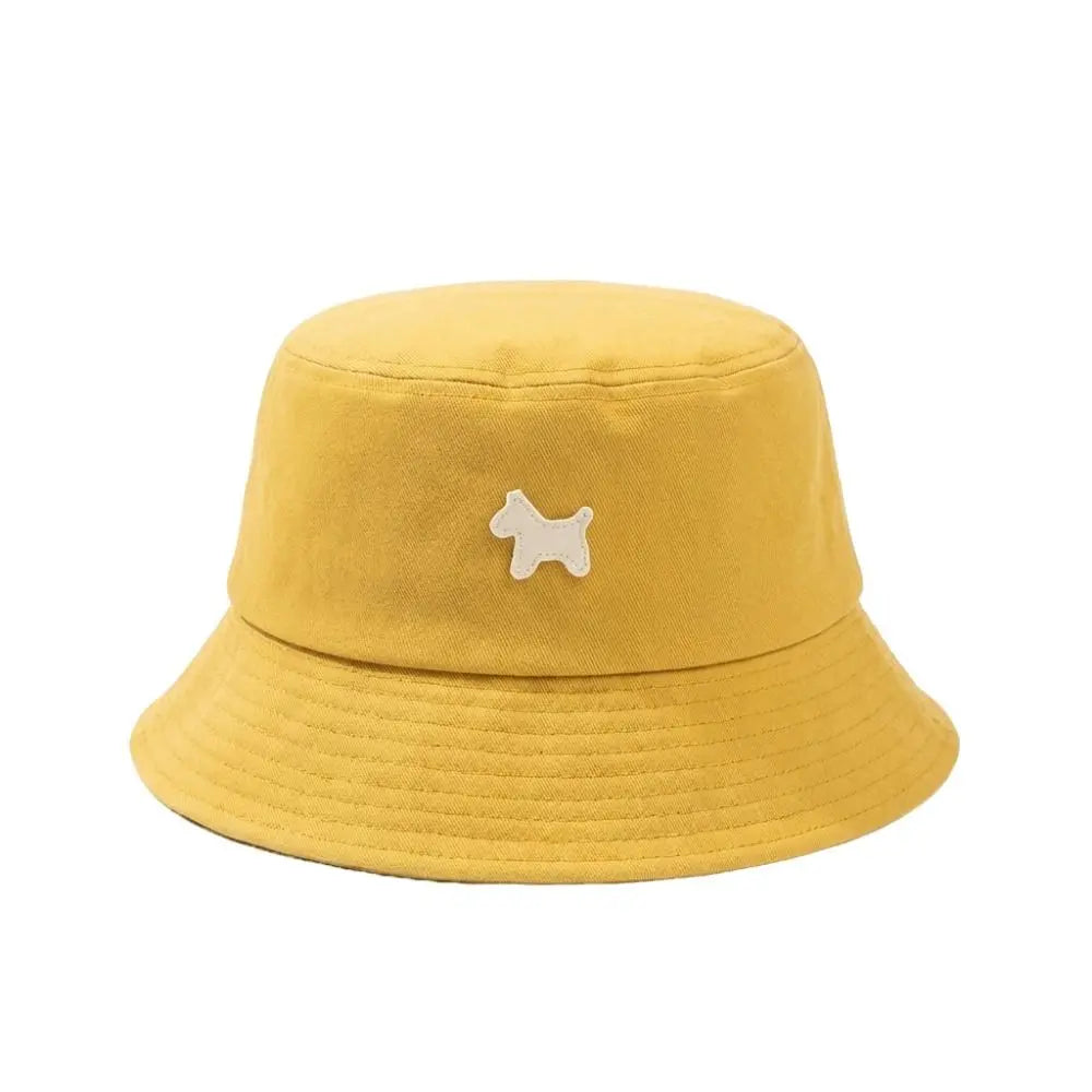 Cute Pony Large Brim Sun Protection Bucket Hat