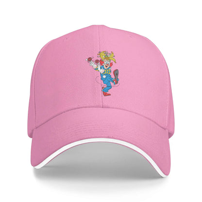 Funny Clown Graphic Y2K Hip Hop Baseball Cap