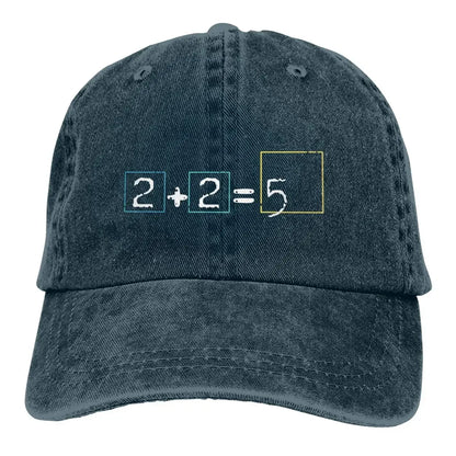 Radiohead 2 Plus 2 Equals 5 Baseball Cap