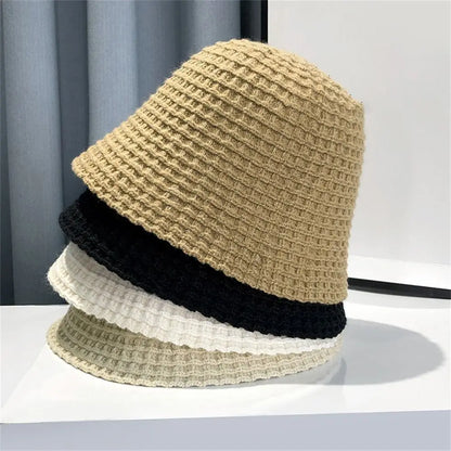Soft Knit Crochet Bucket Hat