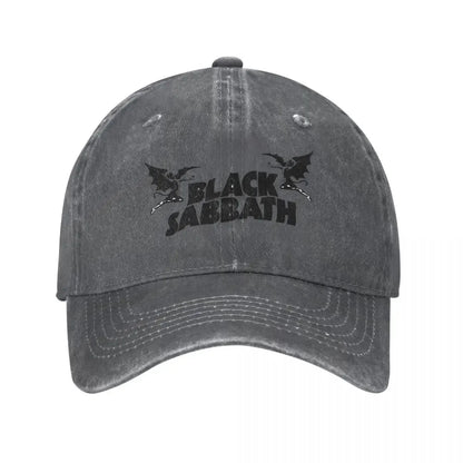 Black Sabbath Rock Washed Baseball Cap