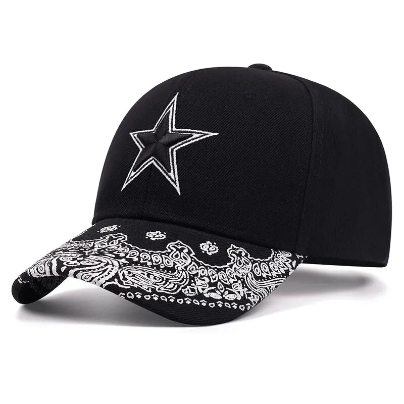 Unisex Cashew Embroidered Baseball Cap