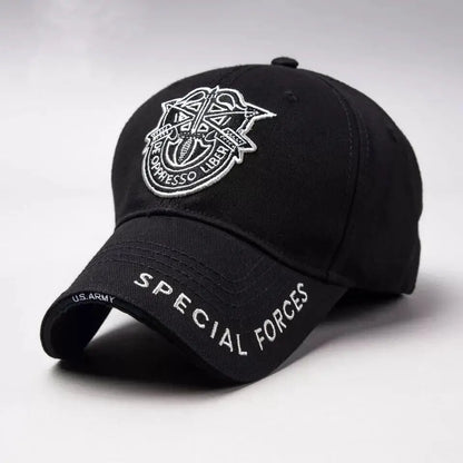 Oversize Cotton Curved Peak Baseball Cap