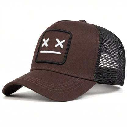Unisex Xx Embroidery Baseball Net Caps Hip Hop Cap