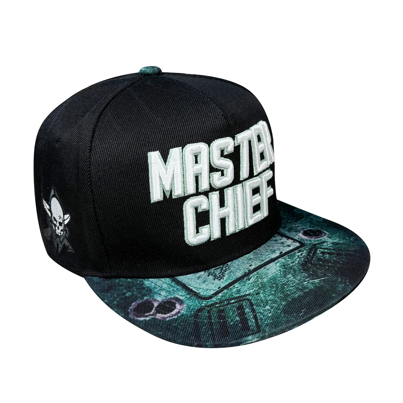 Trendy Hip-Hop Style Skull Embroidered Letter Print Baseball Cap