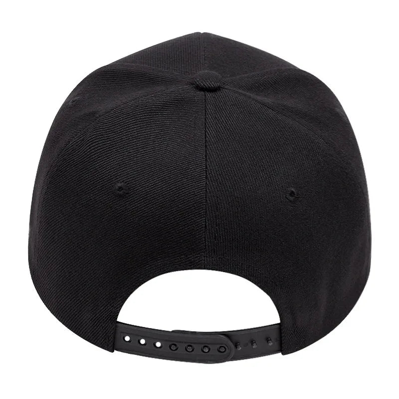 NY Embroidered Classic Flat Brim Cap