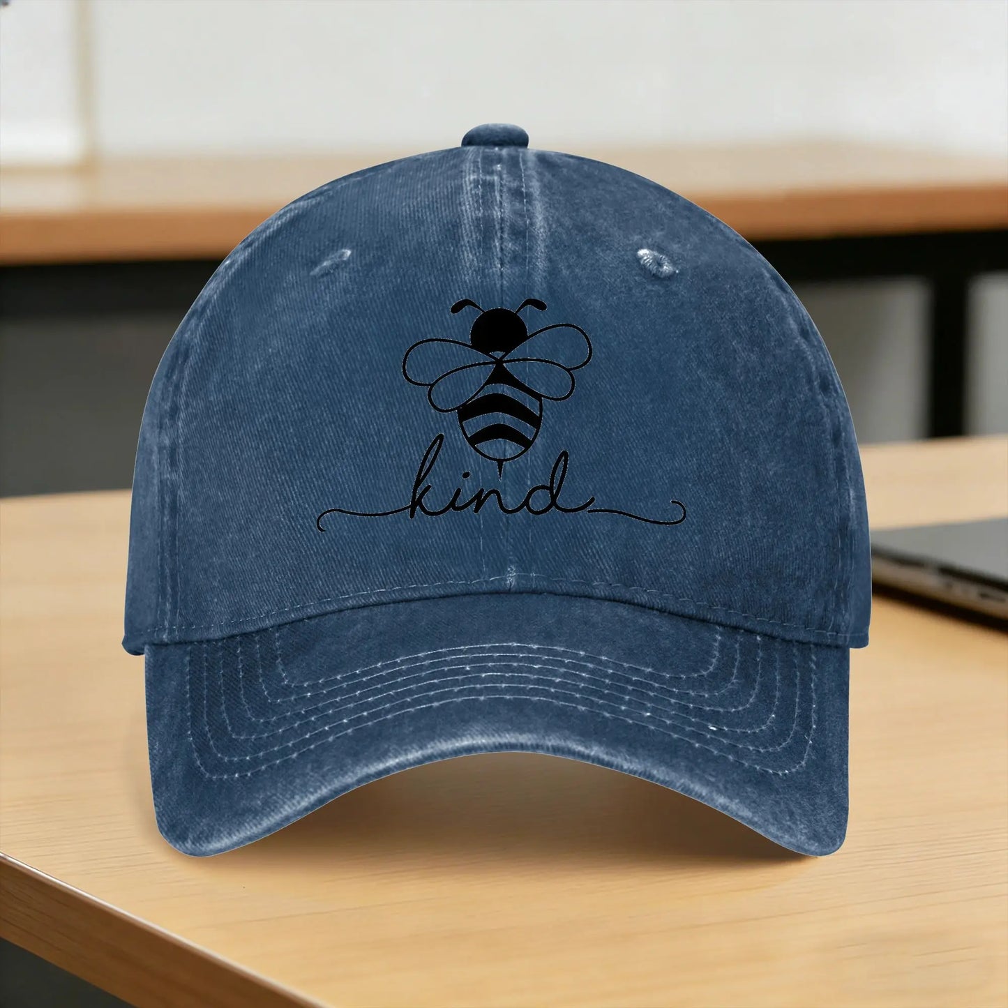 Bee Kind Casual Adjustable Outdoor Baseball Cap
