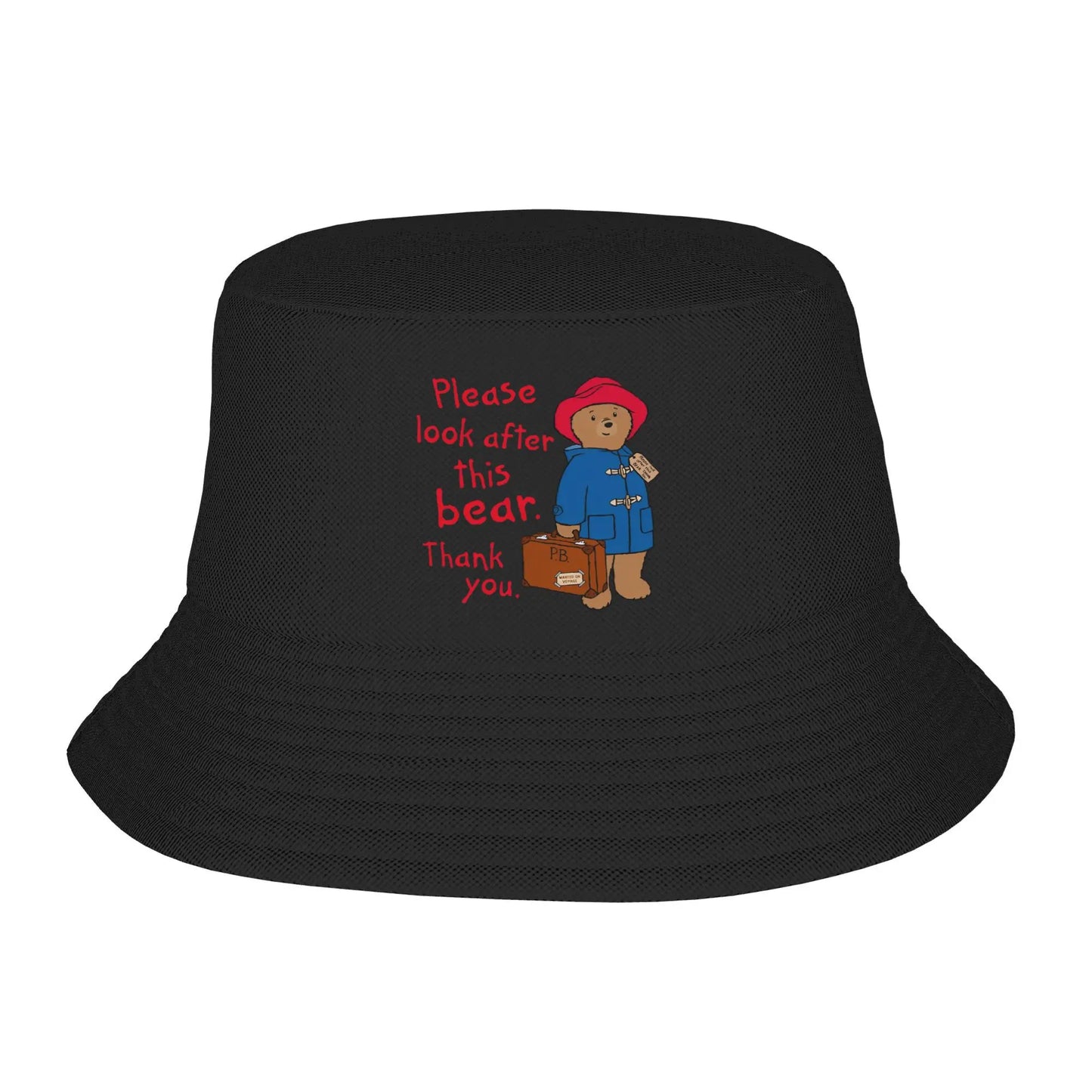 Paddington Bear Packable Summer Bucket Hat