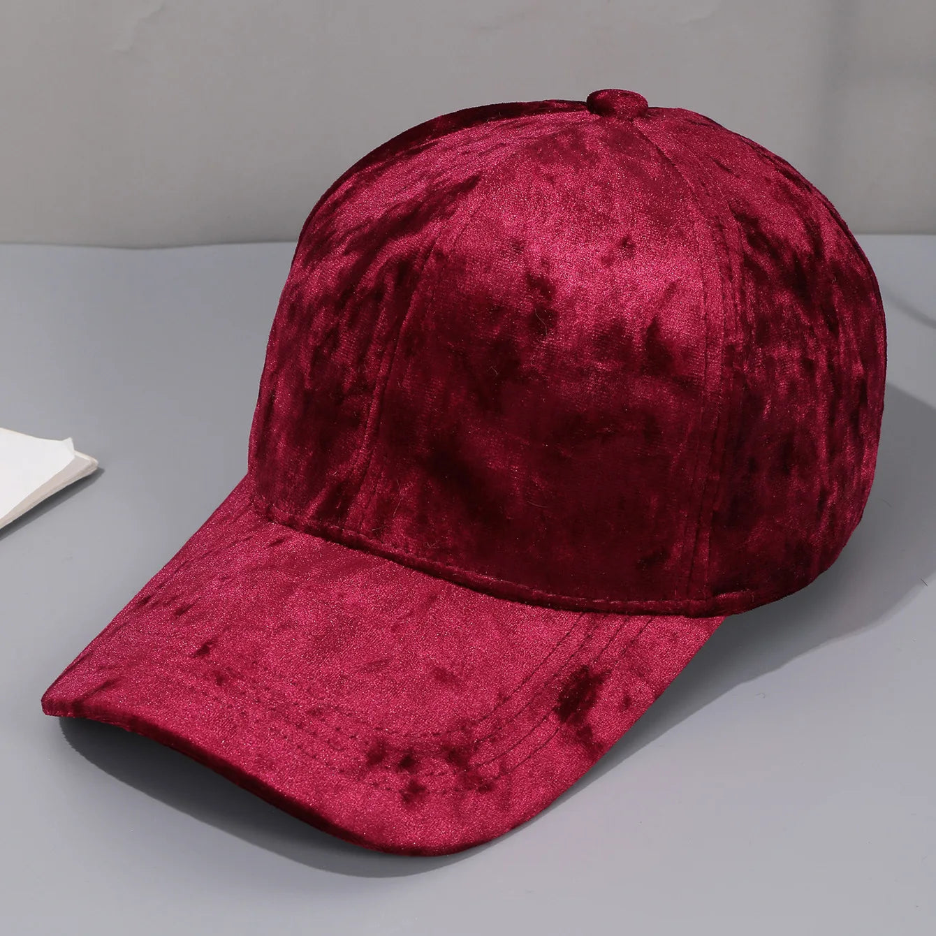 Autumn Winter Velvet Adjustable Baseball Cap