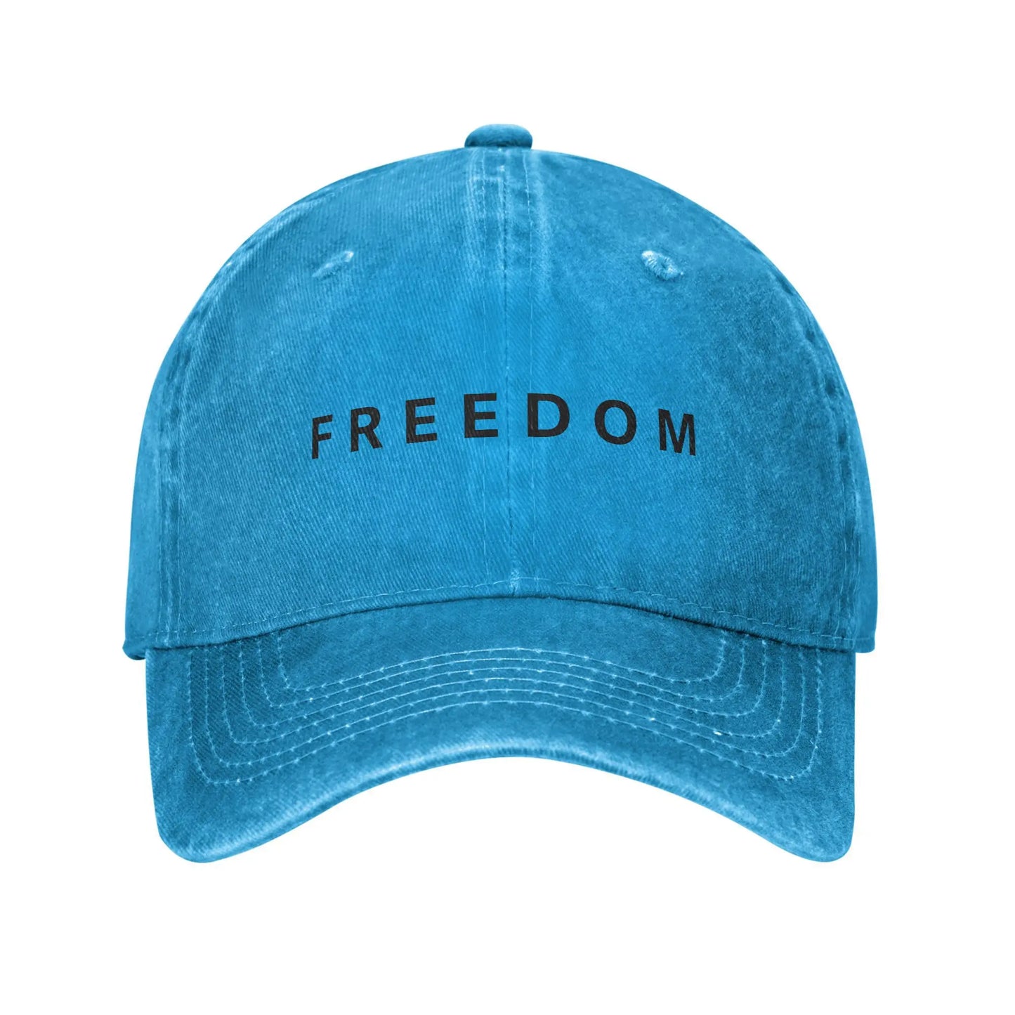 Charlie Kirk Freedom RIP Distressed Baseball Cap