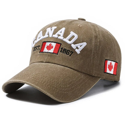 Canada Letter Cotton Fashion Baseball Cap