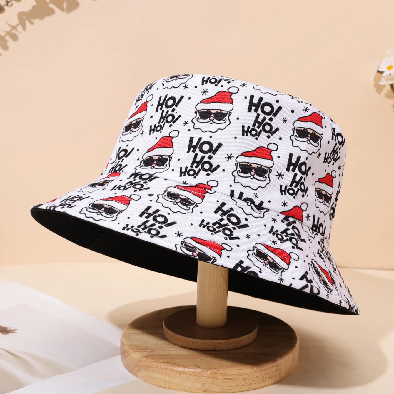 Santa Claus Christmas Bucket Hat
