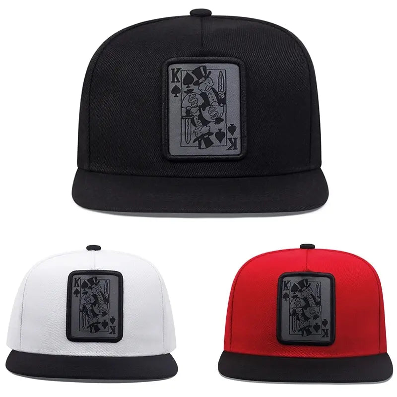 Playing Card Snapback Cap