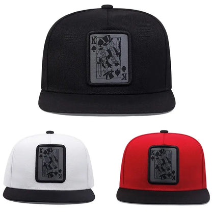 Playing Card Snapback Cap
