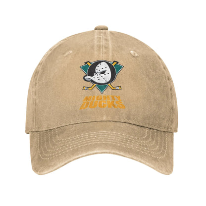 Mighty Ducks Of Anaheim Hockey Baseball Cap