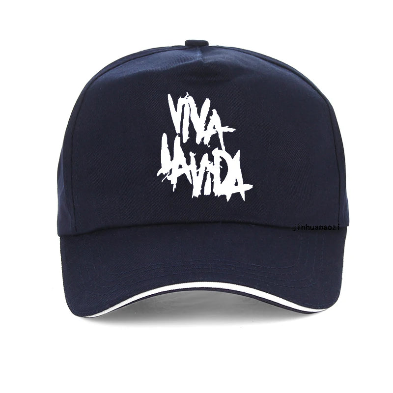 Coldplay Viva La Vida Print Adjustable Baseball Cap