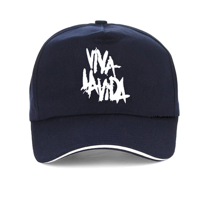 Coldplay Viva La Vida Print Adjustable Baseball Cap