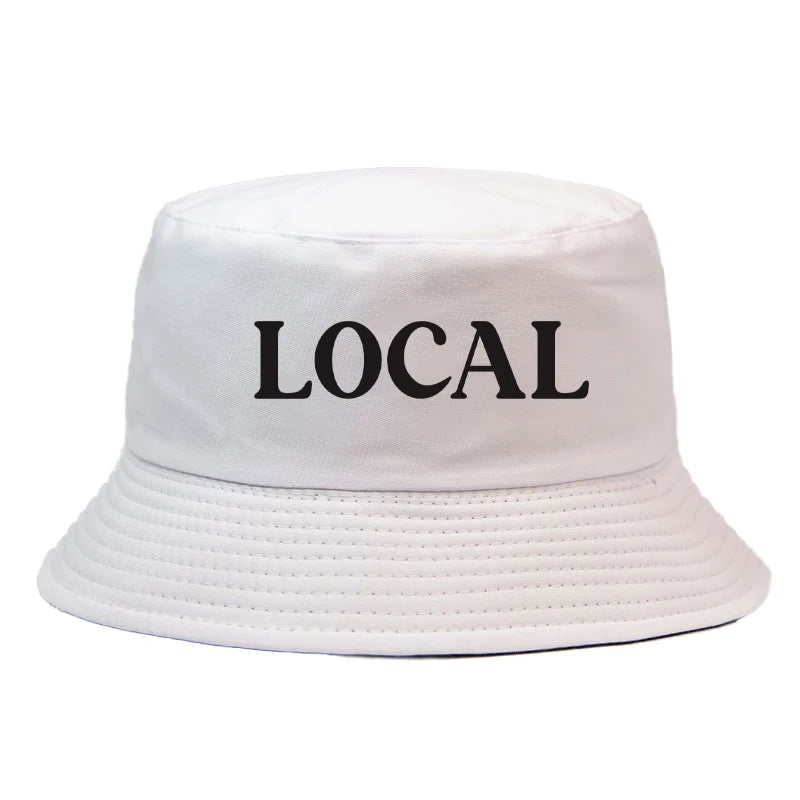 Minimalist Local Urban Retro Cotton Bucket Hat