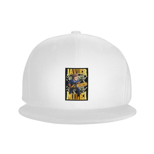 Javier Milei Currency Political Statement Snapback Cap