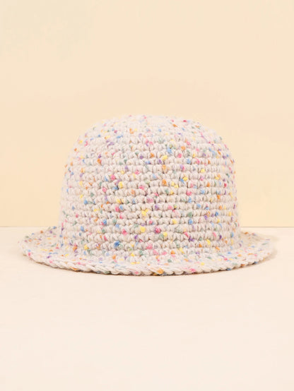Korean Thread Knitted Autumn Winter Bucket Hat