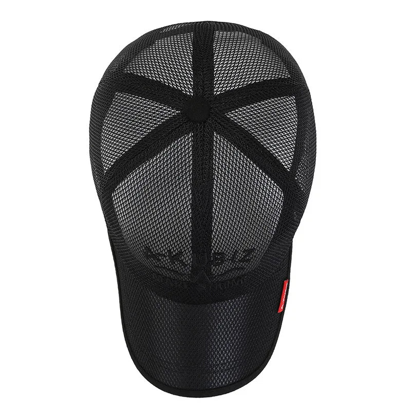Men's Summer Mesh Breathable Quick Dry Baseball Cap