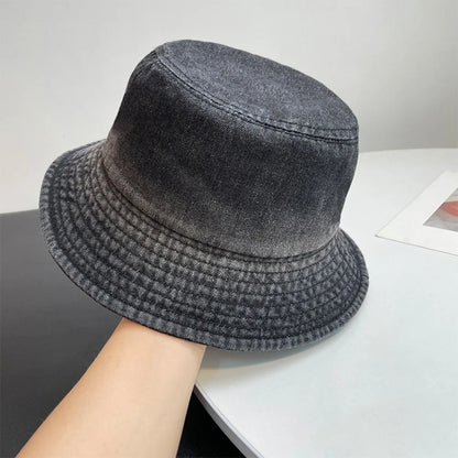 Denim Cotton Unisex Summer Bucket Hat