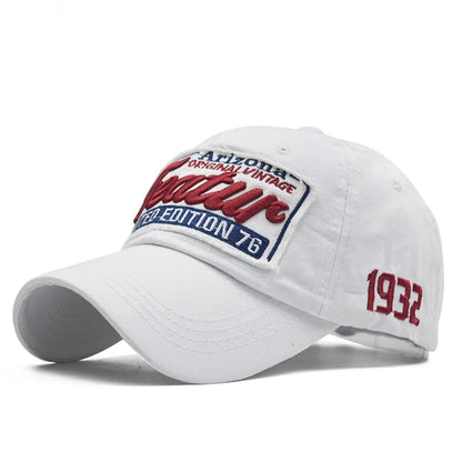 Letter Embroidered Casual Baseball Cap
