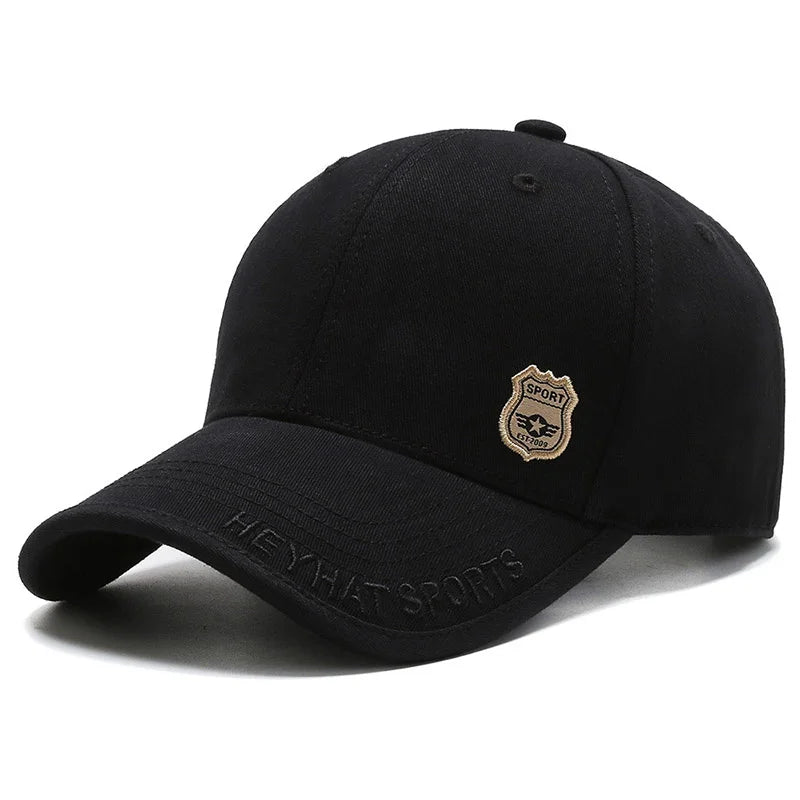 Big Size Curved Peak Baseball Cap