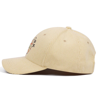 New York Corduroy Embroidered Baseball Cap