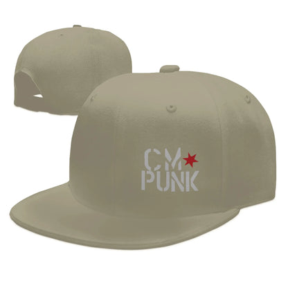 CM Punk WWE Breathable Snapback Cap