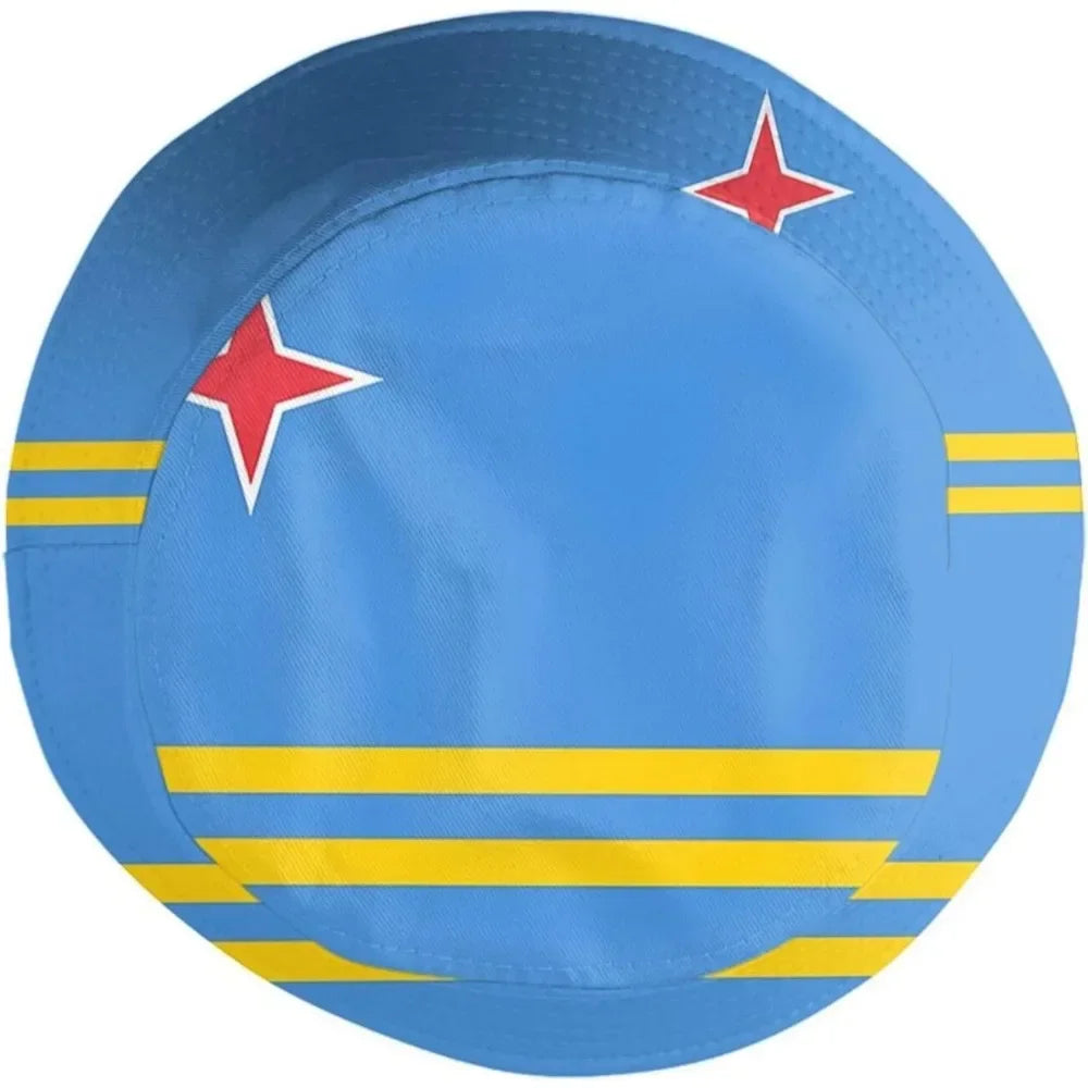 Aruba Flag Printed Unisex Bucket Hat