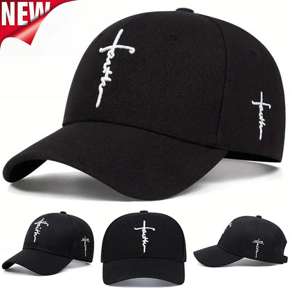 Fashion LOVE Cross Embroidered Baseball Hat